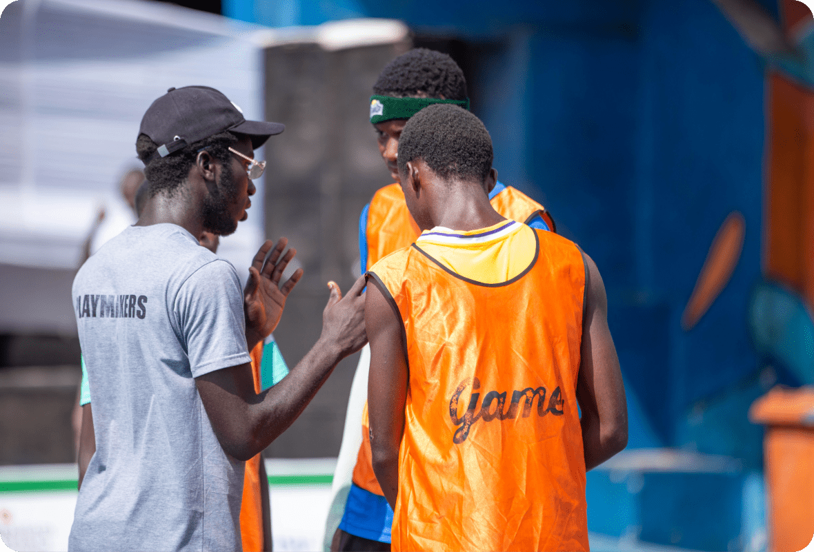 young volunteer